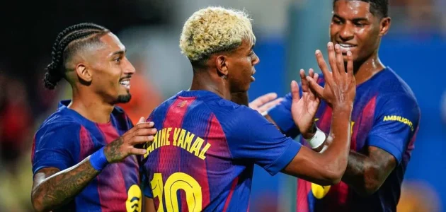 لاعبين برشلونة